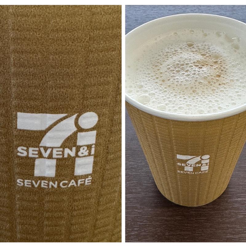 7カフェ・ホットカフェラテ・L(セブン-イレブン 大和上草柳店)