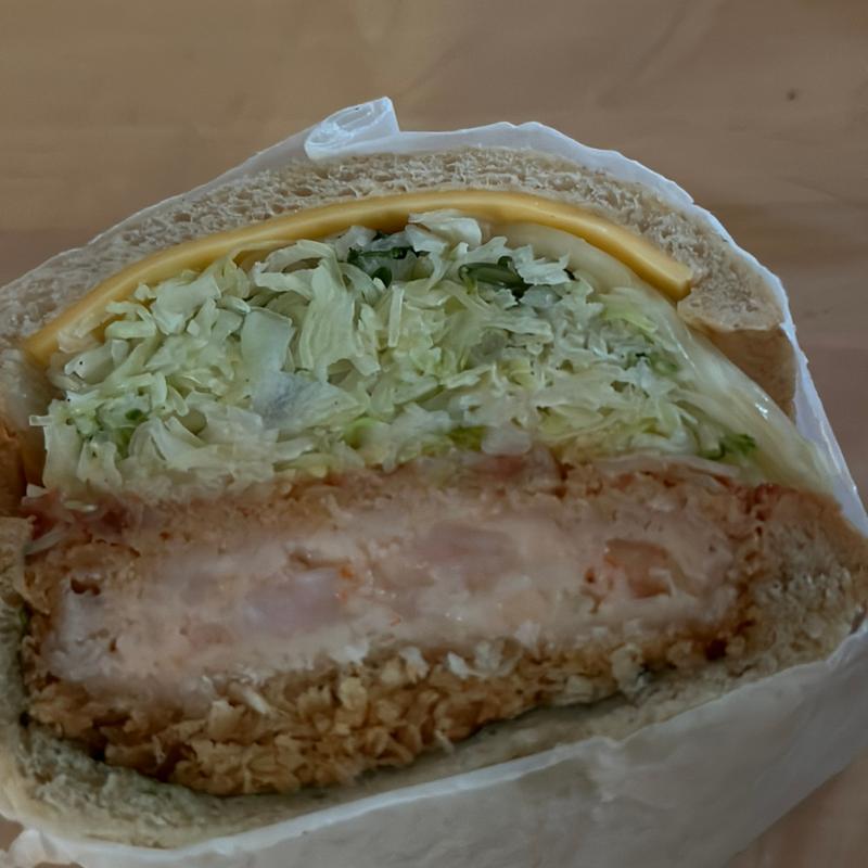 海老カツサンド(パークサウスサンドイッチ)