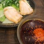 定番つけ麺小(半玉)(つけ麺本舗辛部 広島駅前店)