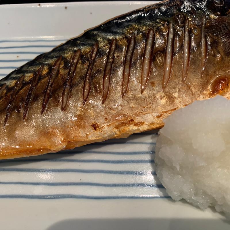 鯖の塩焼(魚忠 （ウオチュウ）)