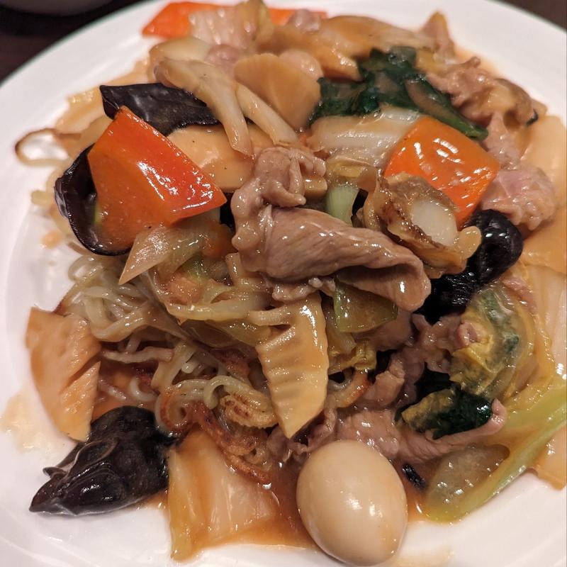 五目あんかけ焼きそば(大陸 （タイリク）)