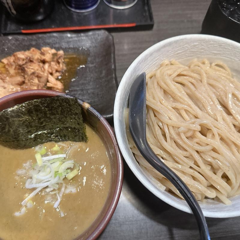 カレーつけ麺大、肉増し(つけ麺 陽)