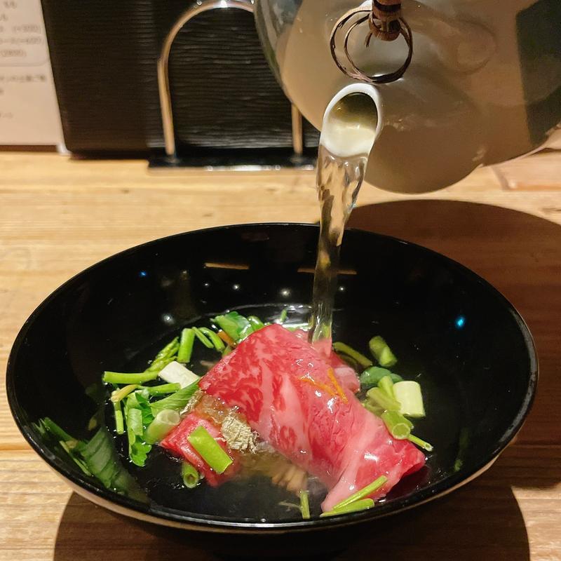 リブとろ椀しゃぶ(かまど焼 NIKUYOROZU 三鷹店)