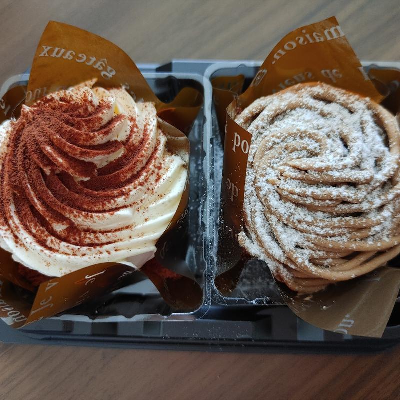 珈琲モンブランとティラミス(コープみらい コープ市川店)