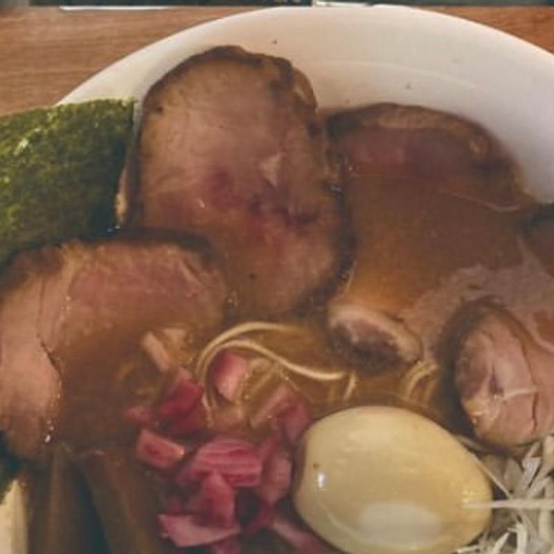 チャーシュー味玉全部のせラーメン(デメキン)