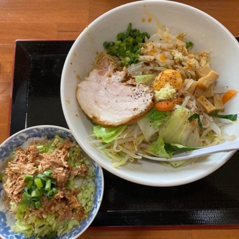 オリーブオイル油そば(食い処こなや )