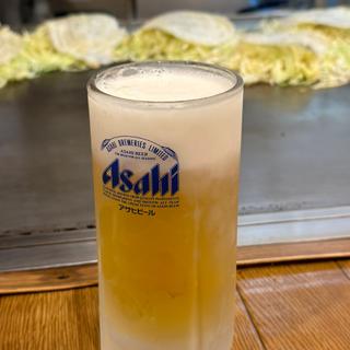 生ビール(お好み焼き みつ)