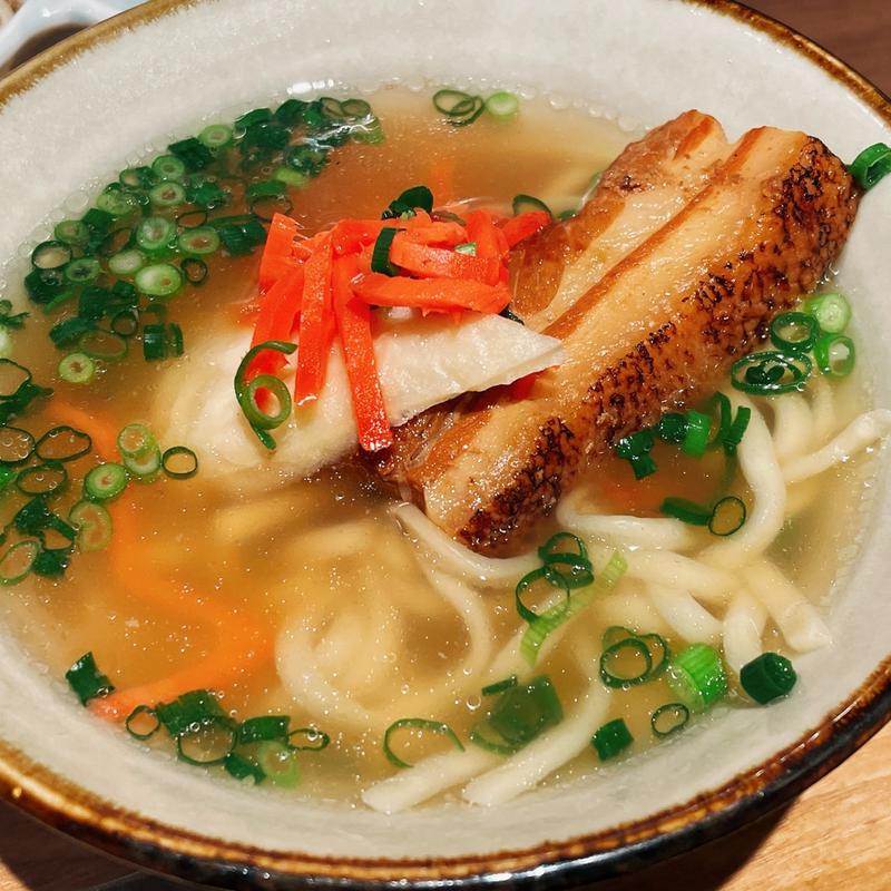 タコライス&沖縄そば定食(沖縄酒場 あしびなー Whityうめだ店)