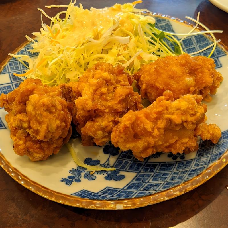 鶏の唐揚(雁飯店 茨木本店)
