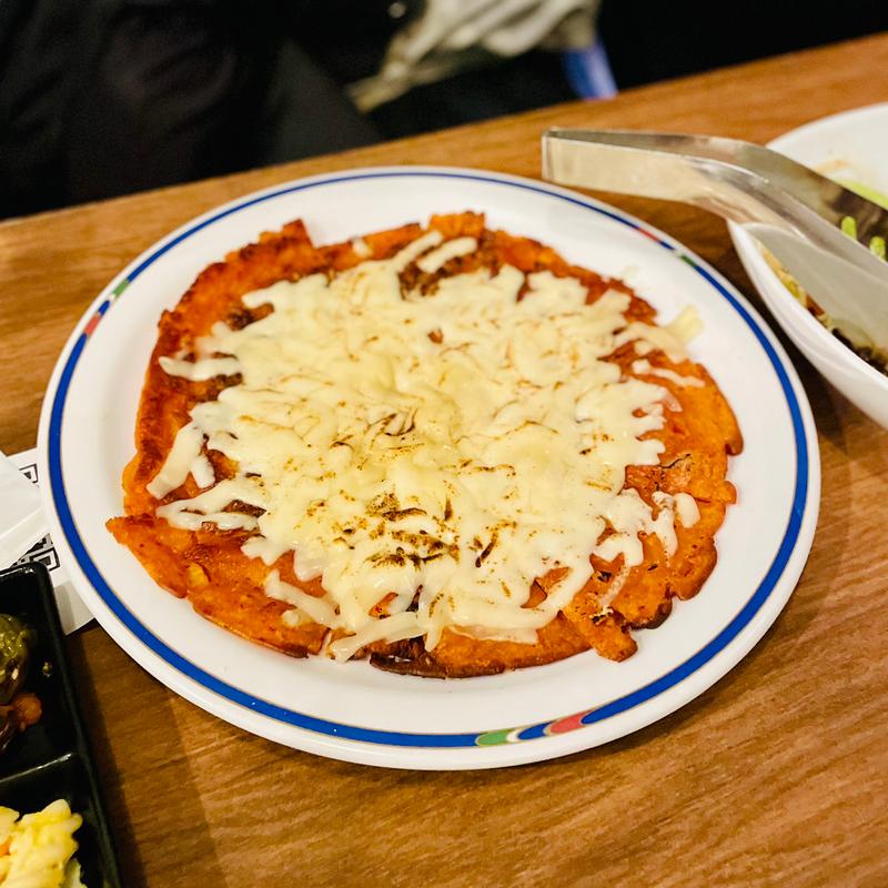 宴会コースA  チーズチヂミ(韓国伝統料理 ハヌリ池袋店)