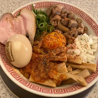 特製シビカラあぶらそば(福岡太麺 NO RAMEN)