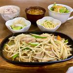 国産豚ロース鉄板焼