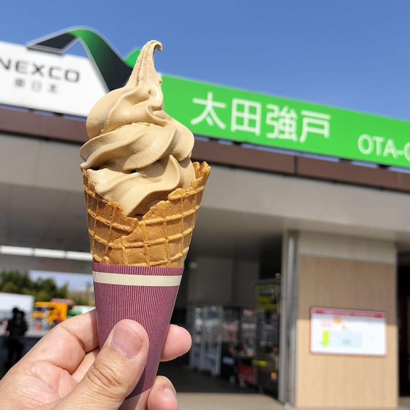 コーヒーソフト(太田強戸PA)