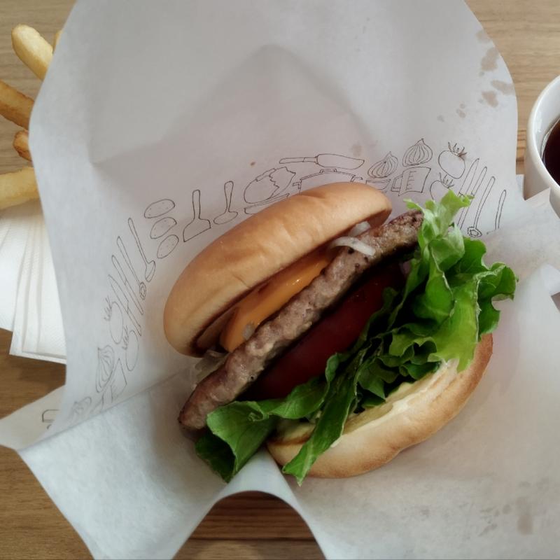 昼割セット(新とびきりチーズ〜北海道チーズ〜)(モスバーガー 亀有北口店)