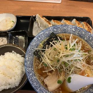 餃子ラーメンセット+カラネギ(富士虎)