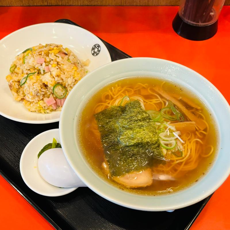 Aセット（半チャーハン+らーめん）(天宝 渋谷店 （テンポウ）)