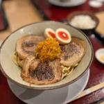 炙り焼豚油そば(麺スタイル谷本家)