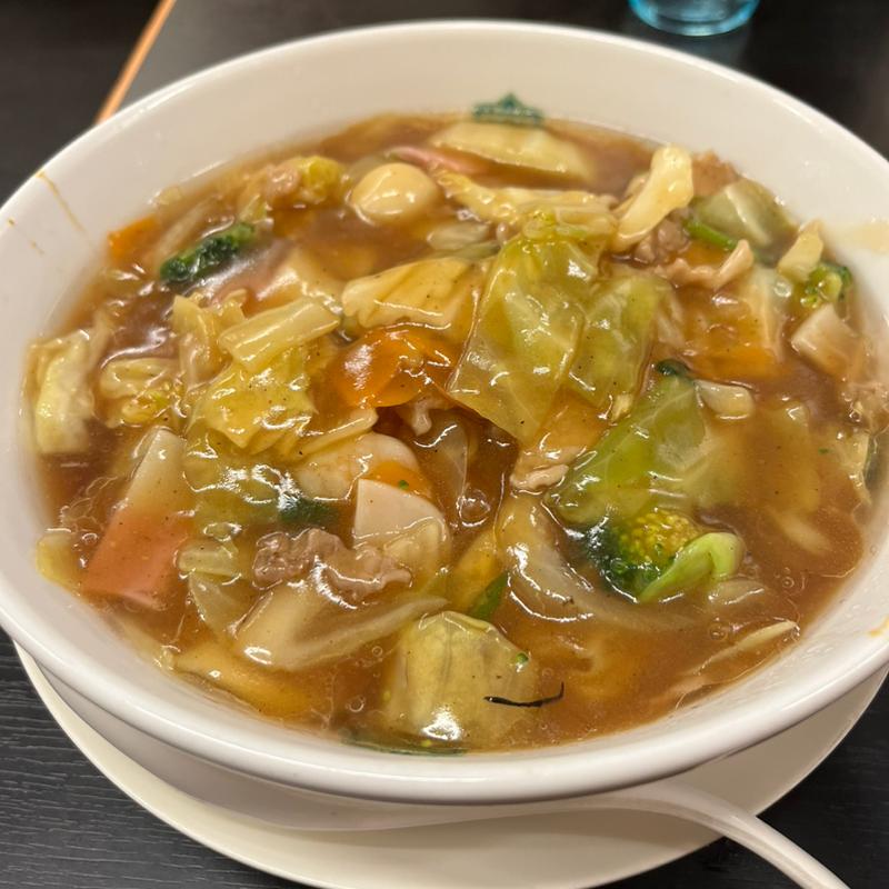 あんかけ五目らーめん(日高屋 中村橋店)