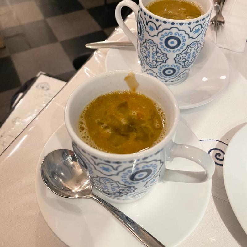 本日のポタージュ(ギリシャ料理 タベルナ ミリュウ)