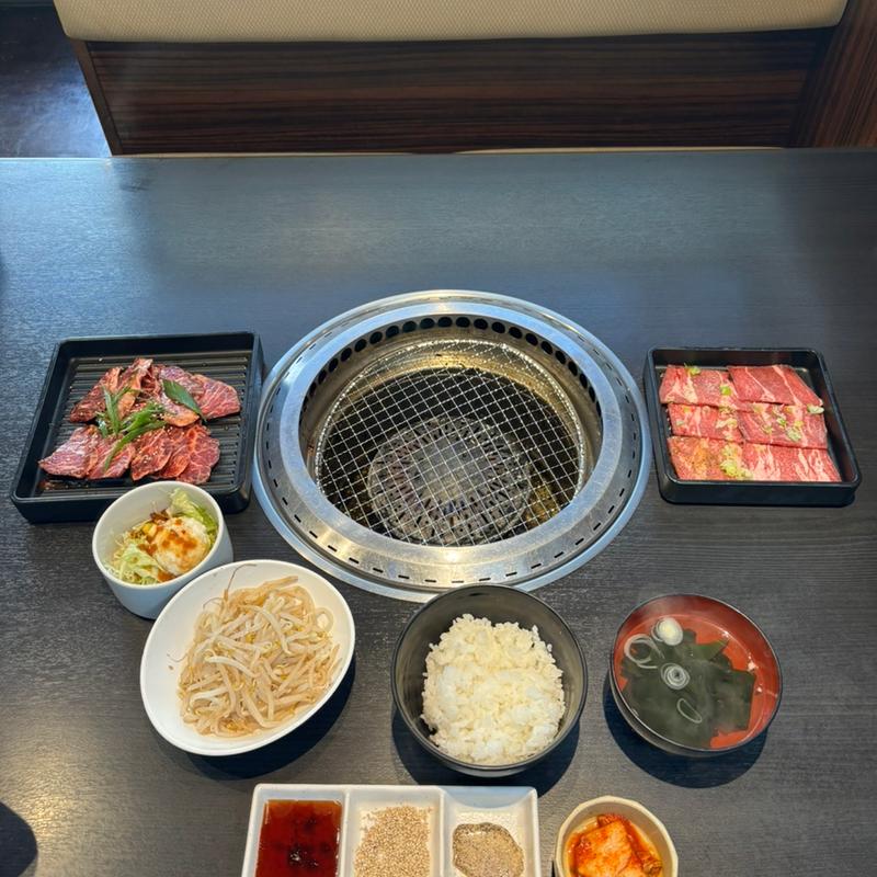 A赤門ランチ+タンシオ+ナムル(焼肉赤門 勝田台店)