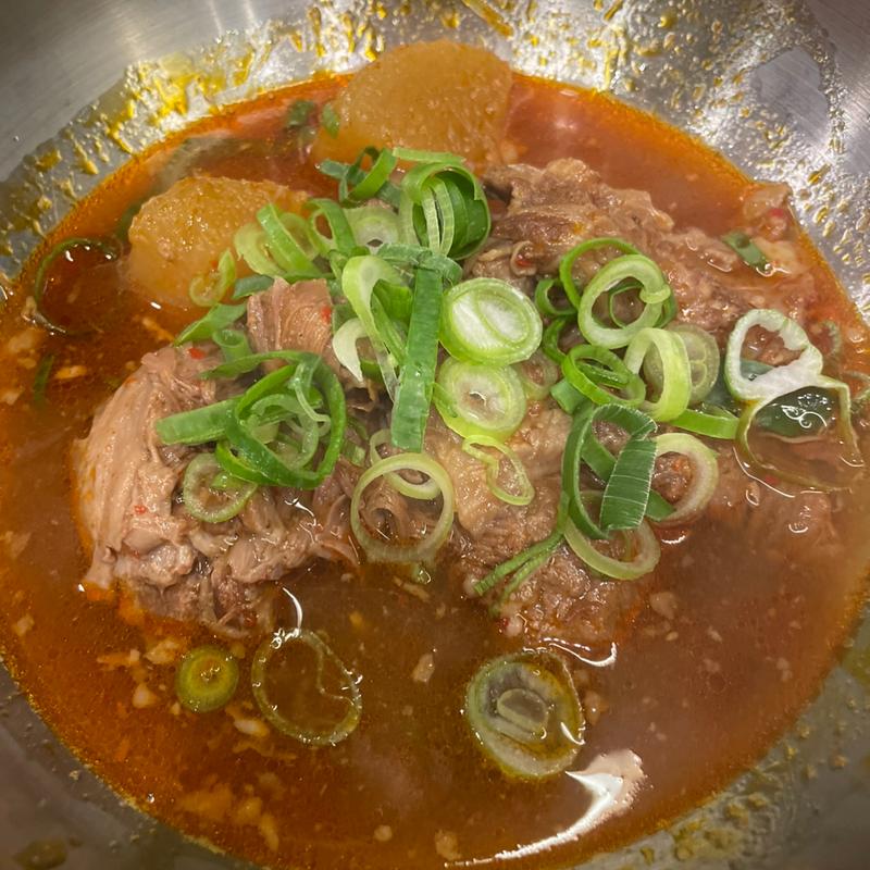 牛すじ煮込み(お好み焼き みつ)