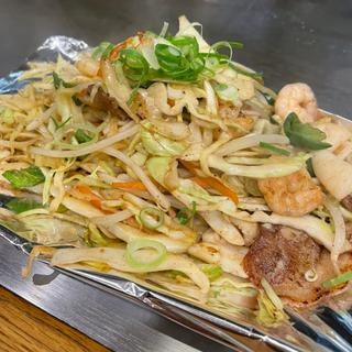 海鮮野菜炒め(お好み焼き みつ)
