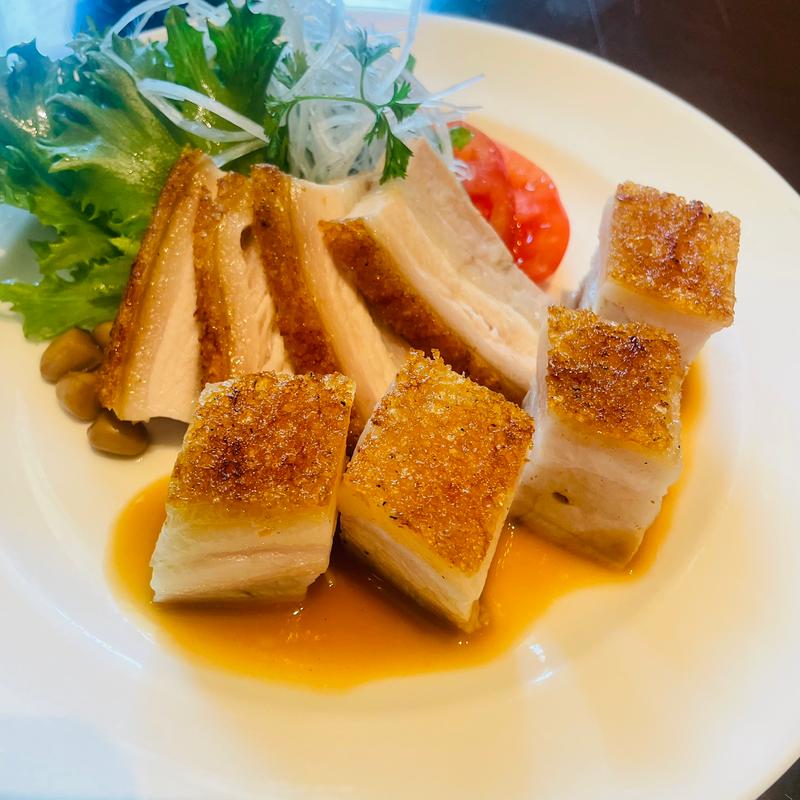 クリスピーローストポーク(萬珍樓 點心舗)