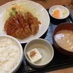 ミンチカツ定食