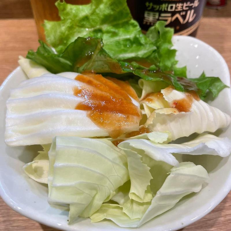 お通し(炭火串焼 串長)