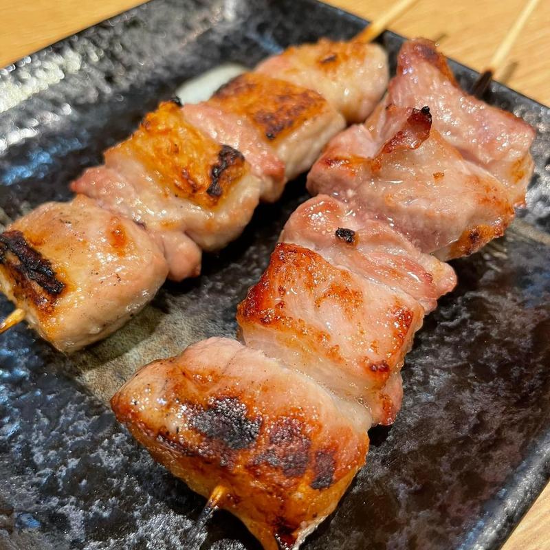 豚バラ(炭火串焼 串長)