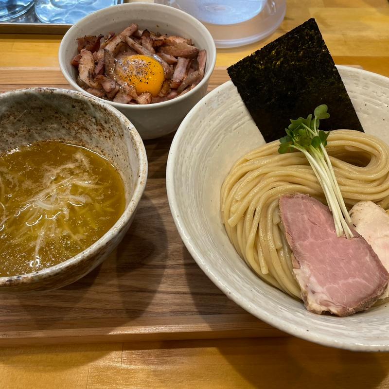 鶏魚介つけ麺(MENYA NAKAGAWA)