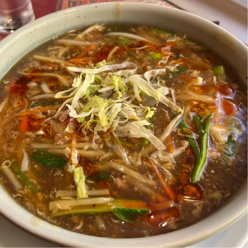 黒酢スーラータンメン(広東飯店　美香園 （びこうえん）)