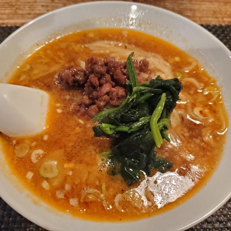 コースの〆の担々麺(funku （ファンク）)