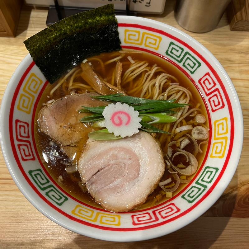 魚介らぁめん　醤油(らぁめん しゅき)