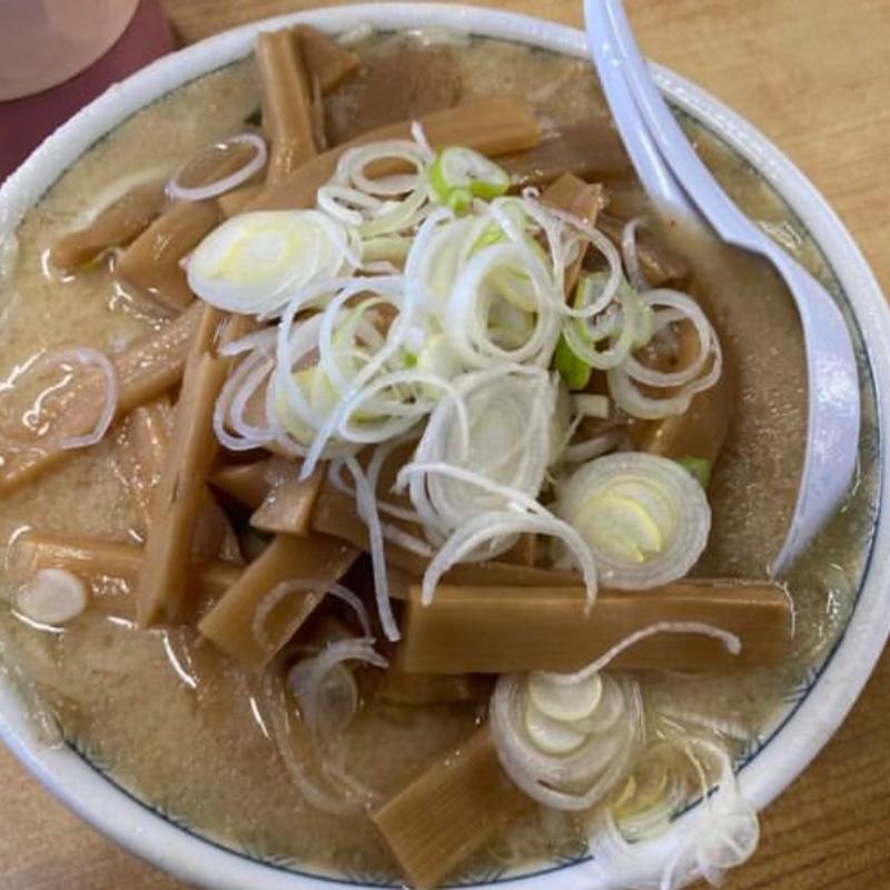 しなちく味噌ラーメン(森田屋支店 太田店)