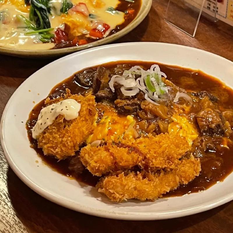 (かつ&カリーアルデ新大阪店)