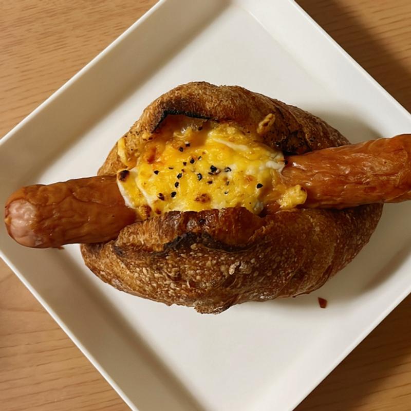 ベシャメンチーズドッグ(HASHIGO bakery works)