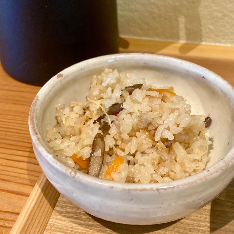 かしわ飯 小(峰のうどん)