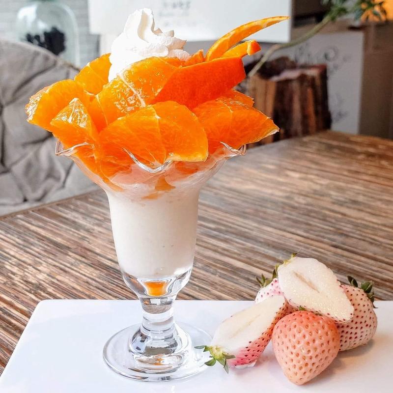 紅プリンセスみかんパフェ(プリンス オブ ザ フルーツ)