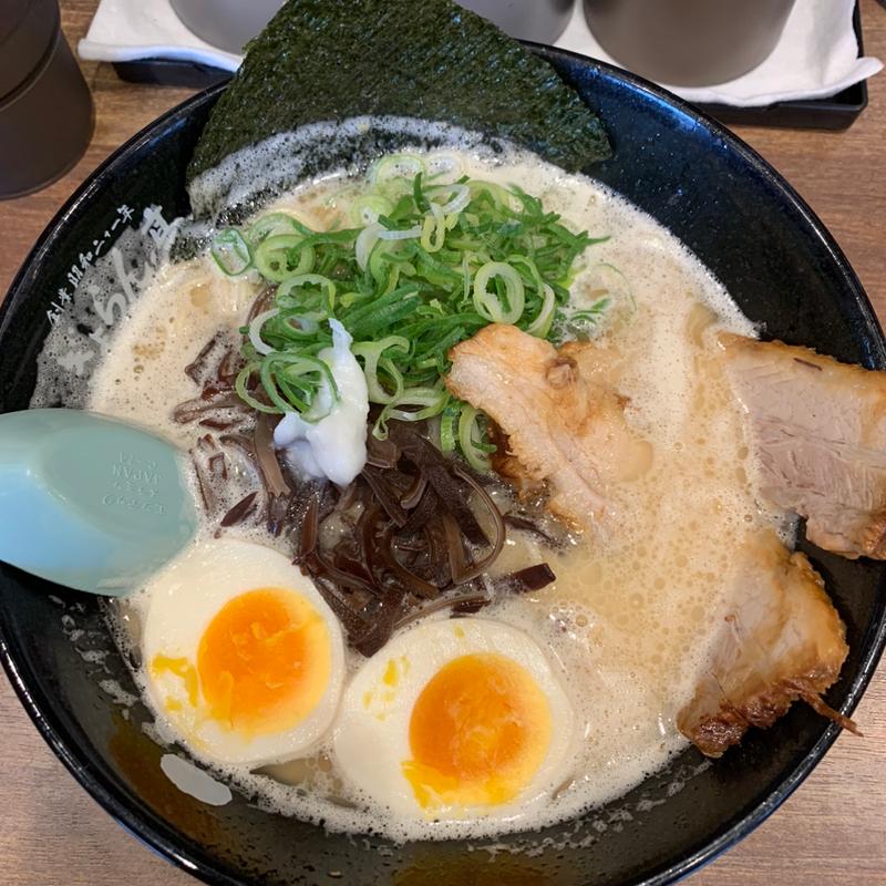 どろラーメン全部のせ(ぎょらん亭 魚町店)
