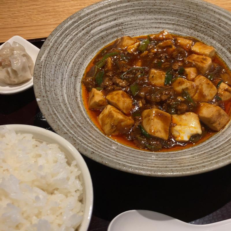 四川麻婆豆腐定食(恵比寿餃子 大豊紀 本館)