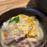 とりおじやうどん（ミニサイズ）(太閤うどん 中町店 )