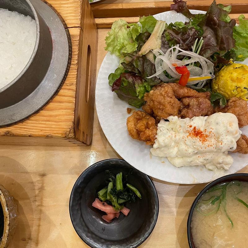 チキン南蛮定食(一汁五穀 広島店 （いっとごこく）)