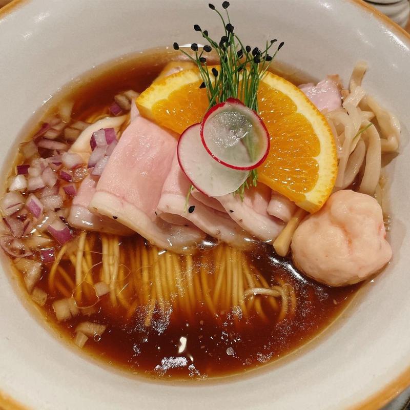 オマールコンソメらーめん(海老丸らーめん)