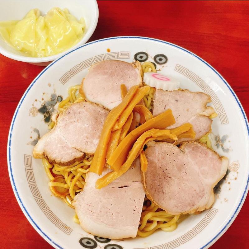 チャーシュー油そば（並）(珍々亭)