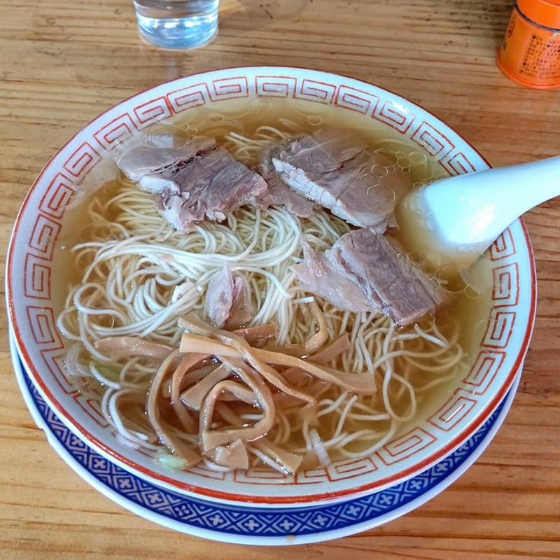 肉そば(中華麺店 思)