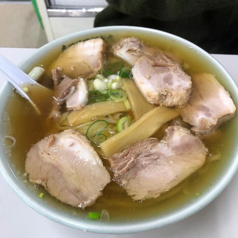 チャーシュー麺【並盛】(ラーメン まるしま)