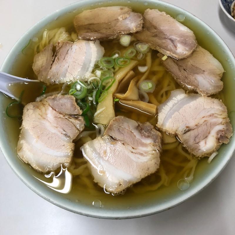 チャーシュー麺【大盛】(ラーメン まるしま)