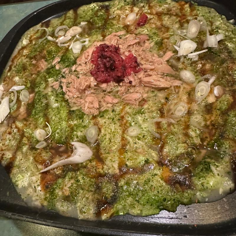 梅とツナのもんじゃ焼き(ポポジー （POPO☆G）)