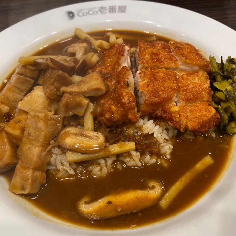 魯肉スパイスカレー(カレーハウス CoCo壱番屋 太宰府水城店)